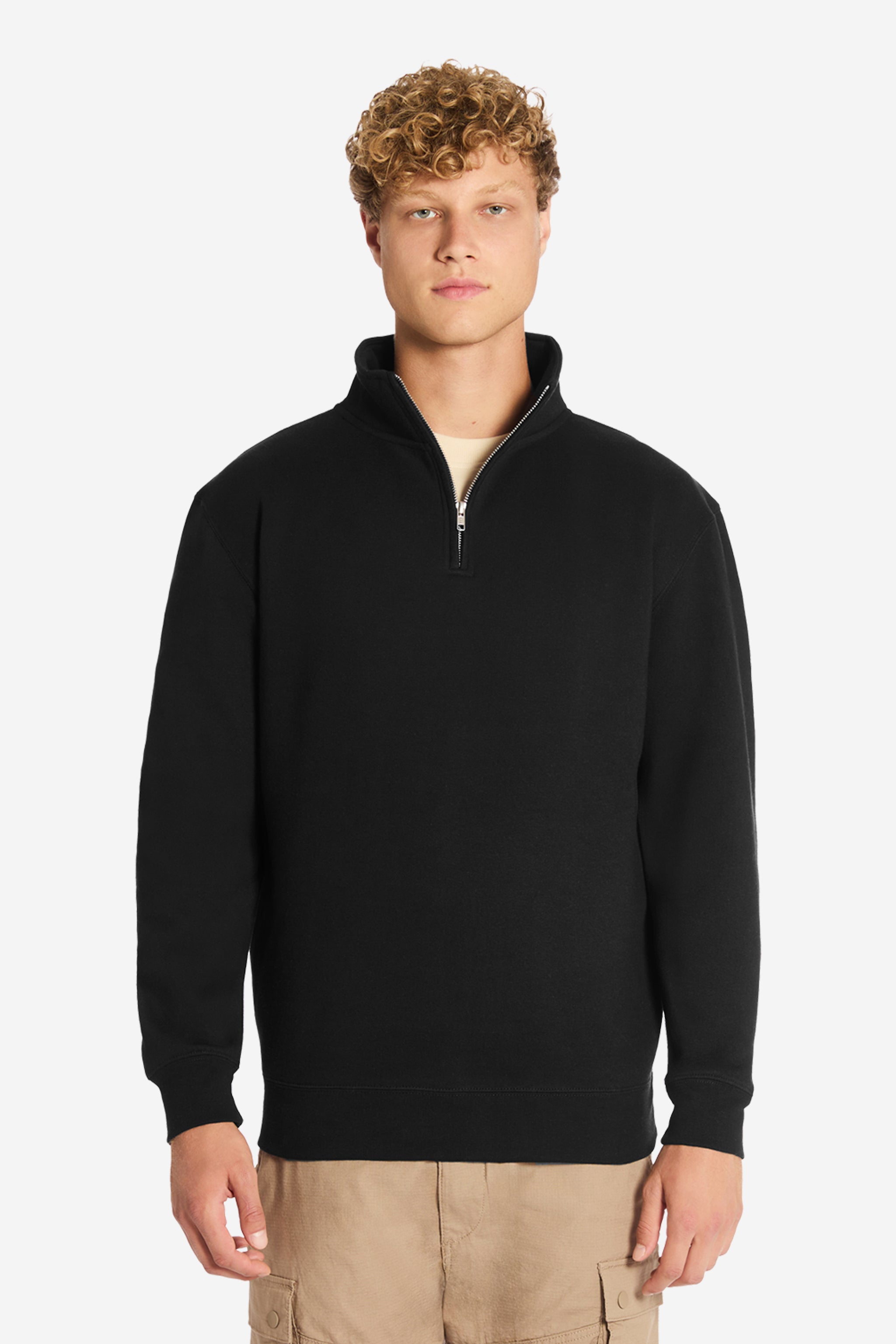Premium Quarter Zip Crewneck – Lane Seven Apparel
