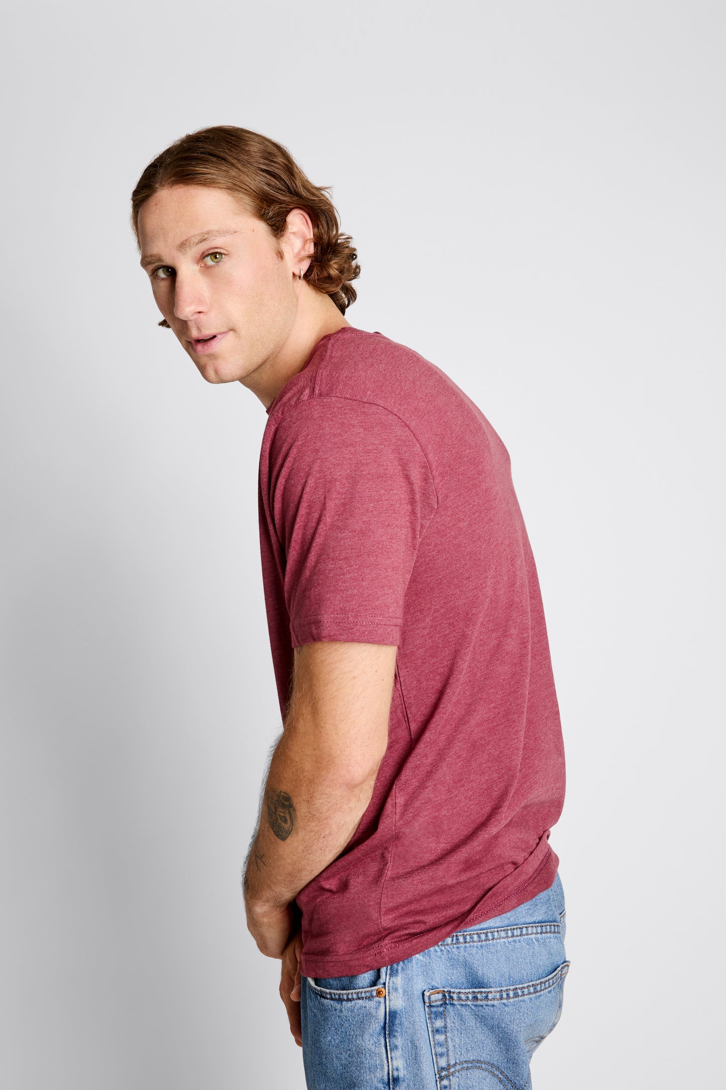 Burgundy Heather