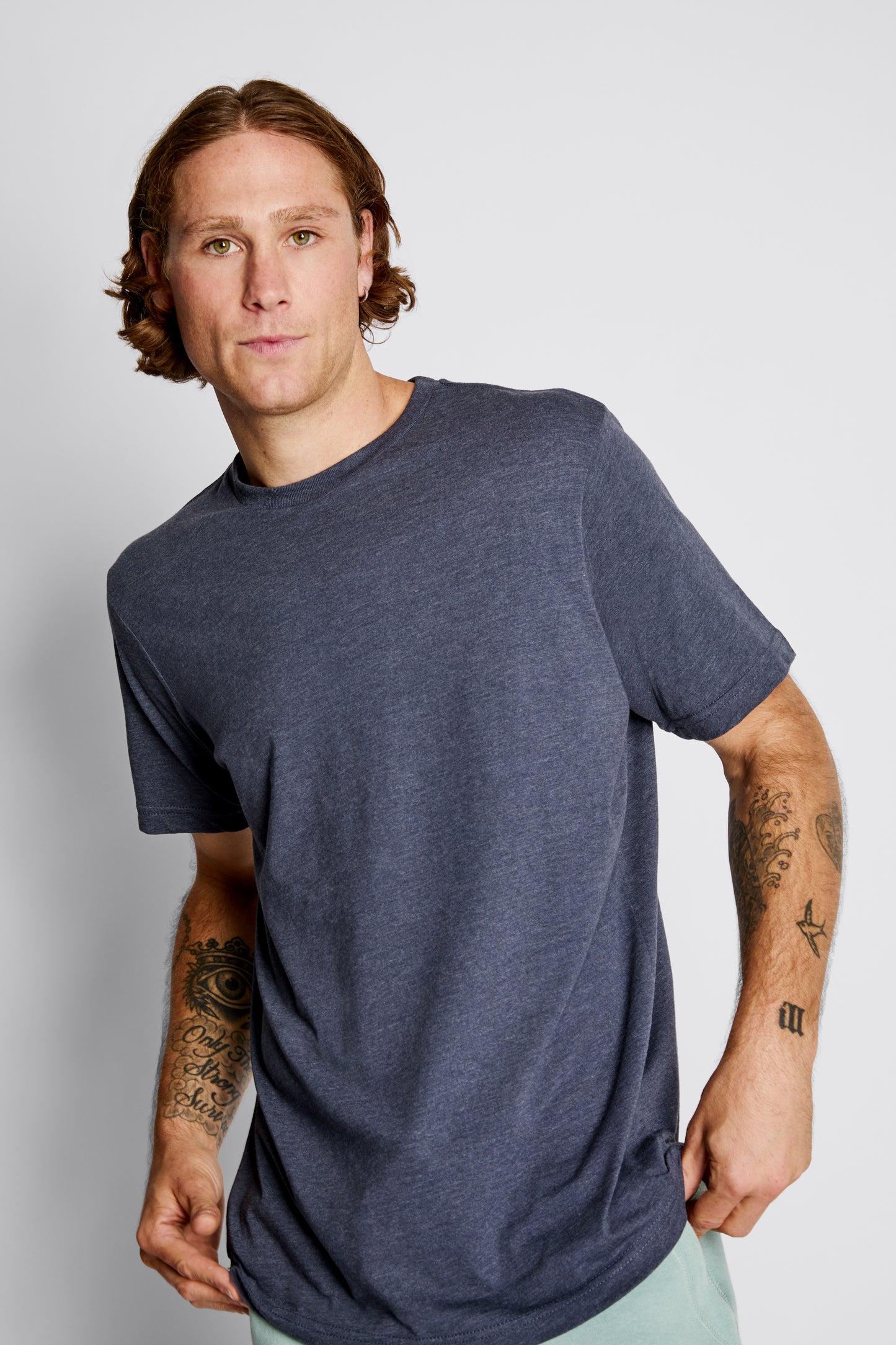 Navy Heather