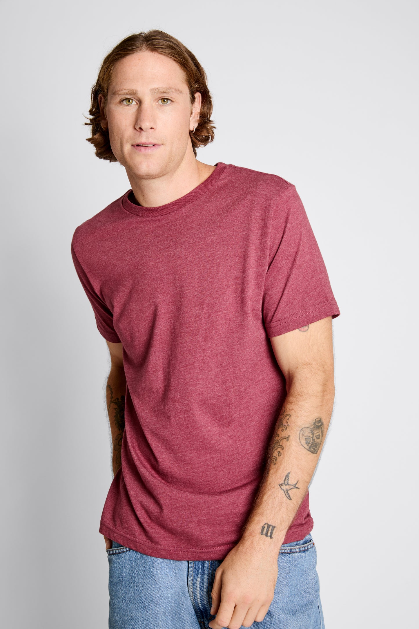 Burgundy Heather