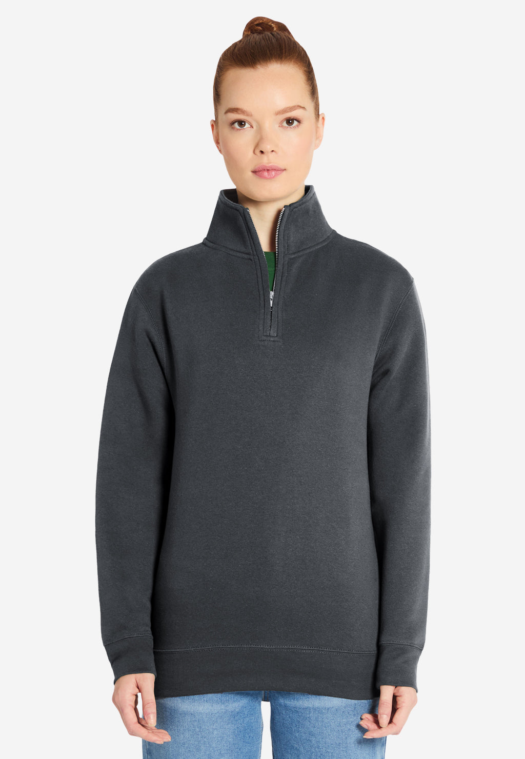 Premium Quarter Zip Crewneck – Lane Seven Apparel
